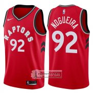 Camiseta Raptors Lucas Nogueira Icon 2017-18 Rojo