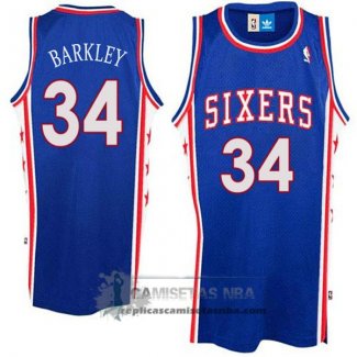 Camiseta Retro 76ers Barkley Azul