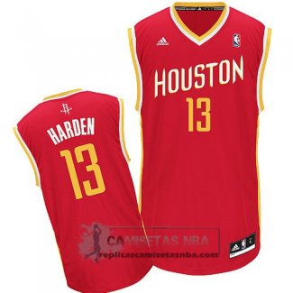 Camiseta Rockets Harden Rojo Amarillo