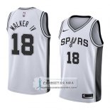 Camiseta San Antonio Spurs Lonnie Walker Iv Association 2018 Bla