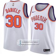 Camiseta Suns Troy Daniels Hardwood Classic 2018 Blanco