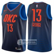 Camiseta Thunder Paul George Statement 2017-18 Azul