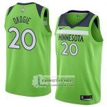 Camiseta Timberwolves Josh Okogie Statement 2018 Verde