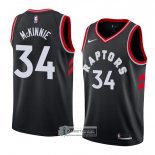 Camiseta Toronto Raptors Alfonzo Mckinnie Statement 2018 Negro