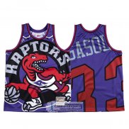 Camiseta Toronto Raptors Marc Gasol Mitchell & Ness Big Face Violeta