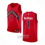 Camiseta Toronto Raptors Tracy Mcgrady NO 1 Icon 2022-23 Rojo