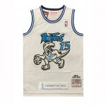 Camiseta Toronto Raptors Vince Carter NO 15 Mitchell & Ness 1998-99 Blanco3