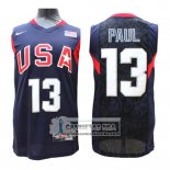 Camiseta Usa 2008 Paul Azul