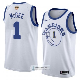 Camiseta Warriors Javale Mcgee Classic 2017-18 Blanco