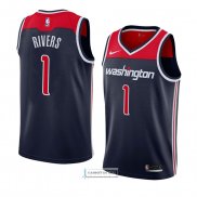 Camiseta Washington Wizards Austin Rivers Statement 2018 Negro2