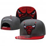 Gorra Chicago Bulls Rojo Gris