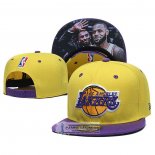Gorra Los Angeles Lakers Lebron James & Kobe Bryant 9FIFTY Snapback Amarill