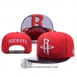 Gorra Rockets Leather Rojo