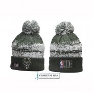 Gorro Beanie Milwaukee Bucks Verde Blanco