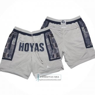 Pantalone Georgetown Hoyas Just Don 1995-96 Gris