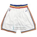 Pantalone Golden State Warriors Hardwood Classics 2019-20 Blanco