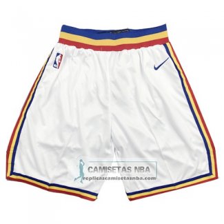 Pantalone Golden State Warriors Hardwood Classics 2019-20 Blanco