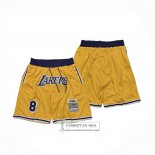 Pantalone Los Angeles Lakers Mitchell & Ness 1996-97 Amarillo