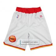 Pantalone Rockets Hardwood Classics Blanco