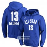 Sudaderas con Capucha All Star 2023 Paul George Azul