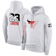 Sudaderas con Capucha Chicago Bulls Michael Jordan Blanco