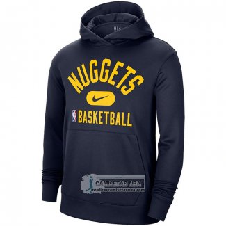 Sudaderas con Capucha Denver Nuggets Performance Practice 2021-22 Negro