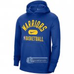 Sudaderas con Capucha Golden State Warriors Performance Practice 2021-22 Azul