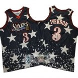 Camiseta 76ers Allen Iverson Hardwood Retro 1997-98.jpg Negro