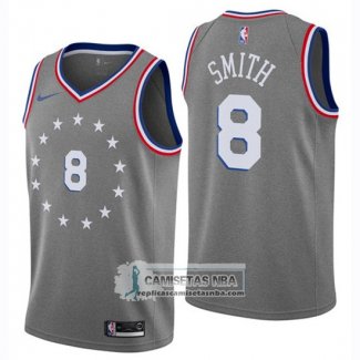 Camiseta 76ers Zhaire Smith Ciudad 2018-19 Gris