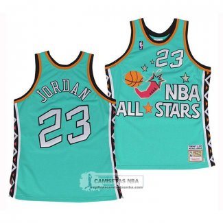 Camiseta All Star 1996 Michael Jordan NO 23 Verde