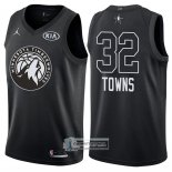 Camiseta All Star 2018 Timberwolves Karl-anthony Towns Negro