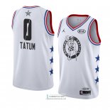 Camiseta All Star 2019 Boston Celtics Jayson Tatum Blanco
