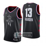 Camiseta All Star 2019 Houston Rockets James Harden Negro