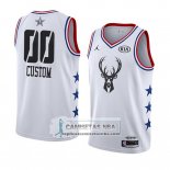 Camiseta All Star 2019 Milwaukee Bucks Personalizada Blanco