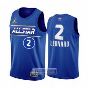 Camiseta All Star 2021 Los Angeles Clippers Kawhi Leonard Azul