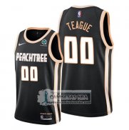 Camiseta Atlanta Hawks Jeff Teague Ciudad Negro