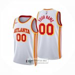 Camiseta Atlanta Hawks Personalizada Association 2024-25 Blanco