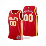 Camiseta Atlanta Hawks Personalizada Icon 2024-25 Rojo
