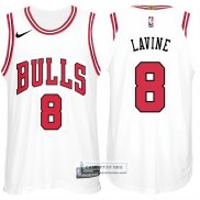 Camiseta Autentico Bulls Lavine 2017-18 Blanco