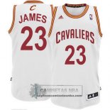 Camiseta Autentico Cavaliers James Blanco