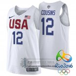 Camiseta Autentico USA 2016 Cousins Blanco