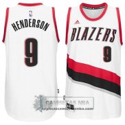 Camiseta Blazers Henderson Blanco