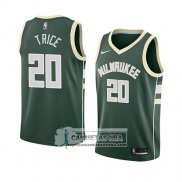 Camiseta Bucks Travis Trice Icon 2018 Verde