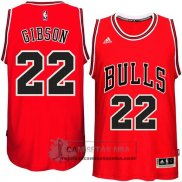 Camiseta Bulls Gibson Rojo
