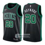 Camiseta Celtics Gordon Hayward Mindset 2017-18 Negro