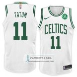 Camiseta Celtics Jayson Tatum Association 2018 Blanco