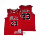 Camiseta Chicago Bulls Michael Jordan NO 23 Mitchell & Ness 1997-98 Rojo