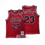 Camiseta Chicago Bulls Michael Jordan NO 23 Mitchell & Ness 1997-98 Rojo1