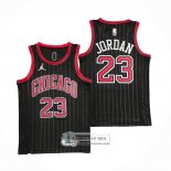 Camiseta Chicago Bulls Michael Jordan NO 23 Statement 2020-21 Negro
