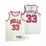 Camiseta Chicago Bulls Scottie Pippen NO 33 Association 2021 Blanco